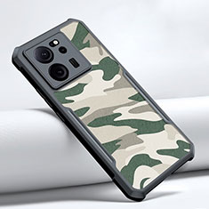 Custodia Silicone Ultra Sottile Morbida 360 Gradi Cover XD1 per Xiaomi Mi 13T 5G Verde
