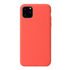 Custodia Silicone Ultra Sottile Morbida 360 Gradi Cover Y01 per Apple iPhone 11 Pro Max Arancione