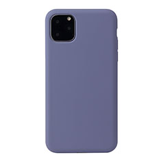 Custodia Silicone Ultra Sottile Morbida 360 Gradi Cover Y01 per Apple iPhone 11 Pro Max Grigio Scuro