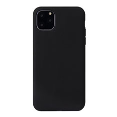 Custodia Silicone Ultra Sottile Morbida 360 Gradi Cover Y01 per Apple iPhone 11 Pro Max Nero