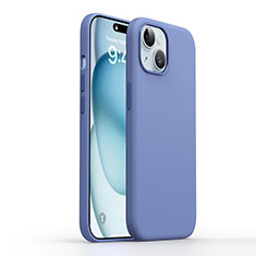 Custodia Silicone Ultra Sottile Morbida 360 Gradi Cover YK1 per Apple iPhone 13 Blu