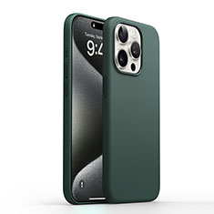 Custodia Silicone Ultra Sottile Morbida 360 Gradi Cover YK1 per Apple iPhone 14 Pro Max Verde