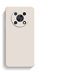 Custodia Silicone Ultra Sottile Morbida 360 Gradi Cover YK1 per Huawei Enjoy 50 Pro Bianco