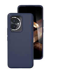 Custodia Silicone Ultra Sottile Morbida 360 Gradi Cover YK1 per Huawei Honor 100 5G Blu Notte