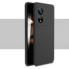 Custodia Silicone Ultra Sottile Morbida 360 Gradi Cover YK1 per Huawei Honor X5 Plus Nero