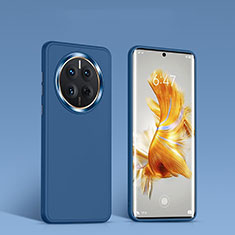 Custodia Silicone Ultra Sottile Morbida 360 Gradi Cover YK1 per Huawei Mate 50 Blu