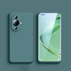 Custodia Silicone Ultra Sottile Morbida 360 Gradi Cover YK1 per Huawei Nova 11 Pro Verde Notte