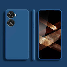 Custodia Silicone Ultra Sottile Morbida 360 Gradi Cover YK1 per Huawei Nova 11 SE Blu