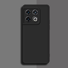 Custodia Silicone Ultra Sottile Morbida 360 Gradi Cover YK1 per OnePlus 10 Pro 5G Nero