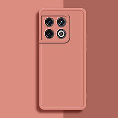 Custodia Silicone Ultra Sottile Morbida 360 Gradi Cover YK1 per OnePlus 10 Pro 5G Rosa
