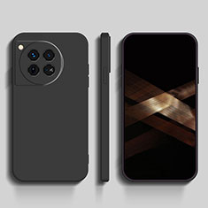 Custodia Silicone Ultra Sottile Morbida 360 Gradi Cover YK1 per OnePlus Ace 3 5G Nero