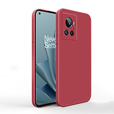Custodia Silicone Ultra Sottile Morbida 360 Gradi Cover YK1 per OnePlus Ace 5G Rosso