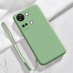 Custodia Silicone Ultra Sottile Morbida 360 Gradi Cover YK1 per OnePlus Nord 3 5G Verde