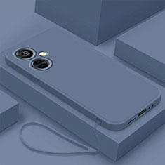 Custodia Silicone Ultra Sottile Morbida 360 Gradi Cover YK1 per OnePlus Nord CE 3 Lite 5G Grigio Lavanda