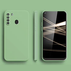 Custodia Silicone Ultra Sottile Morbida 360 Gradi Cover YK1 per Samsung Galaxy A21 Verde
