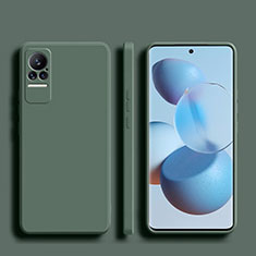 Custodia Silicone Ultra Sottile Morbida 360 Gradi Cover YK1 per Xiaomi Civi 5G Verde