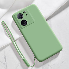 Custodia Silicone Ultra Sottile Morbida 360 Gradi Cover YK1 per Xiaomi Mi 13T 5G Verde