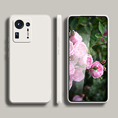 Custodia Silicone Ultra Sottile Morbida 360 Gradi Cover YK1 per Xiaomi Mi Mix 4 5G Bianco