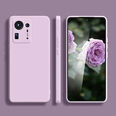 Custodia Silicone Ultra Sottile Morbida 360 Gradi Cover YK1 per Xiaomi Mi Mix 4 5G Lavanda