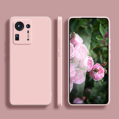 Custodia Silicone Ultra Sottile Morbida 360 Gradi Cover YK1 per Xiaomi Mi Mix 4 5G Rosa