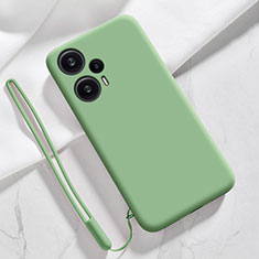 Custodia Silicone Ultra Sottile Morbida 360 Gradi Cover YK1 per Xiaomi Poco F5 5G Verde