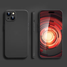 Custodia Silicone Ultra Sottile Morbida 360 Gradi Cover YK2 per Apple iPhone 13 Nero