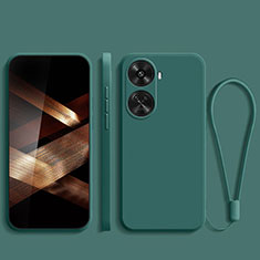 Custodia Silicone Ultra Sottile Morbida 360 Gradi Cover YK2 per Huawei Nova 11 SE Verde