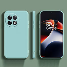 Custodia Silicone Ultra Sottile Morbida 360 Gradi Cover YK2 per OnePlus 11 5G Azzurro