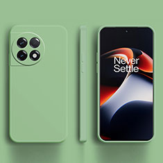 Custodia Silicone Ultra Sottile Morbida 360 Gradi Cover YK2 per OnePlus 11 5G Verde Pastello