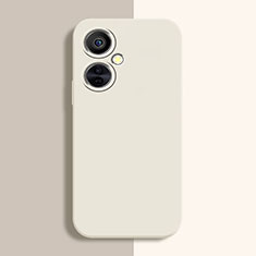 Custodia Silicone Ultra Sottile Morbida 360 Gradi Cover YK2 per OnePlus Nord CE 3 5G Bianco