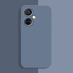 Custodia Silicone Ultra Sottile Morbida 360 Gradi Cover YK2 per OnePlus Nord CE 3 5G Grigio Lavanda