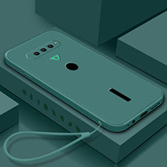 Custodia Silicone Ultra Sottile Morbida 360 Gradi Cover YK2 per Xiaomi Black Shark 4 5G Verde
