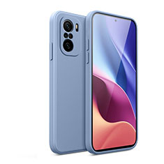 Custodia Silicone Ultra Sottile Morbida 360 Gradi Cover YK2 per Xiaomi Mi 11i 5G Grigio Lavanda