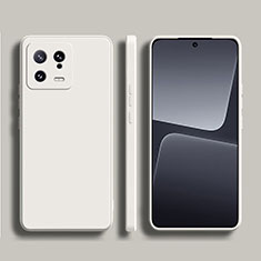 Custodia Silicone Ultra Sottile Morbida 360 Gradi Cover YK2 per Xiaomi Mi 13 5G Bianco