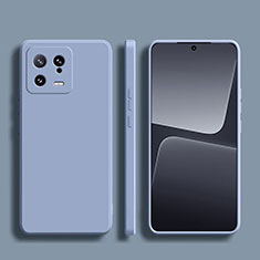 Custodia Silicone Ultra Sottile Morbida 360 Gradi Cover YK2 per Xiaomi Mi 13 5G Grigio Lavanda