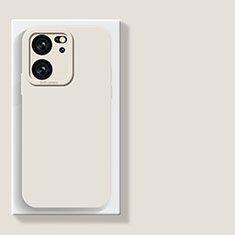 Custodia Silicone Ultra Sottile Morbida 360 Gradi Cover YK2 per Xiaomi Mi 13T 5G Bianco