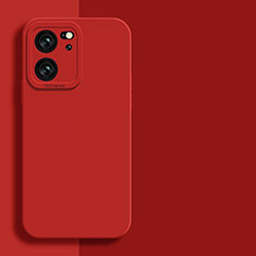 Custodia Silicone Ultra Sottile Morbida 360 Gradi Cover YK2 per Xiaomi Mi 13T 5G Rosso