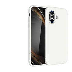 Custodia Silicone Ultra Sottile Morbida 360 Gradi Cover YK2 per Xiaomi Poco F3 GT 5G Bianco