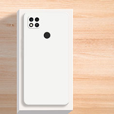 Custodia Silicone Ultra Sottile Morbida 360 Gradi Cover YK2 per Xiaomi Redmi 10A 4G Bianco