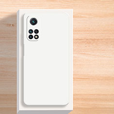 Custodia Silicone Ultra Sottile Morbida 360 Gradi Cover YK2 per Xiaomi Redmi Note 11 4G (2022) Bianco