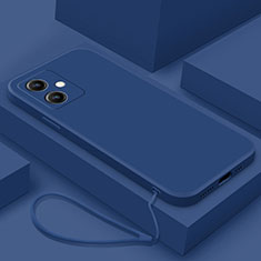 Custodia Silicone Ultra Sottile Morbida 360 Gradi Cover YK2 per Xiaomi Redmi Note 12R Pro 5G Blu