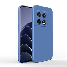 Custodia Silicone Ultra Sottile Morbida 360 Gradi Cover YK3 per OnePlus 10 Pro 5G Blu
