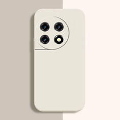 Custodia Silicone Ultra Sottile Morbida 360 Gradi Cover YK3 per OnePlus 11 5G Bianco