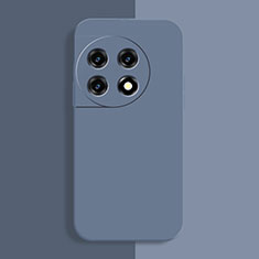 Custodia Silicone Ultra Sottile Morbida 360 Gradi Cover YK3 per OnePlus 11 5G Grigio Lavanda
