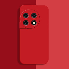 Custodia Silicone Ultra Sottile Morbida 360 Gradi Cover YK3 per OnePlus 11 5G Rosso