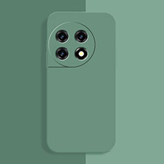 Custodia Silicone Ultra Sottile Morbida 360 Gradi Cover YK3 per OnePlus 11 5G Verde