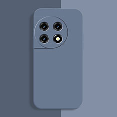 Custodia Silicone Ultra Sottile Morbida 360 Gradi Cover YK3 per OnePlus 11R 5G Grigio Lavanda