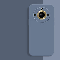 Custodia Silicone Ultra Sottile Morbida 360 Gradi Cover YK3 per Realme 11 Pro 5G Grigio Lavanda