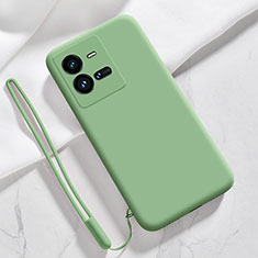 Custodia Silicone Ultra Sottile Morbida 360 Gradi Cover YK3 per Vivo iQOO 10 Pro 5G Verde