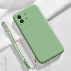 Custodia Silicone Ultra Sottile Morbida 360 Gradi Cover YK3 per Vivo iQOO Neo6 SE 5G Verde